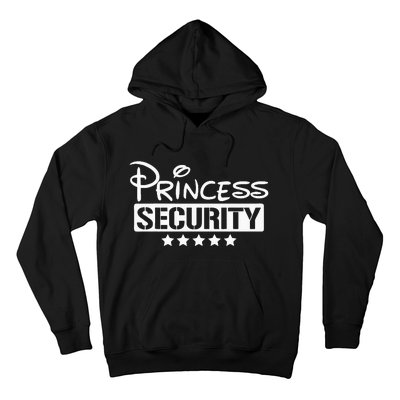 Princess Security Funny Birthday Halloween Party Design Hoodie