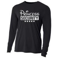 Princess Security Funny Birthday Halloween Party Design Cooling Performance Long Sleeve Crew