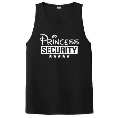 Princess Security Funny Birthday Halloween Party Design PosiCharge Competitor Tank