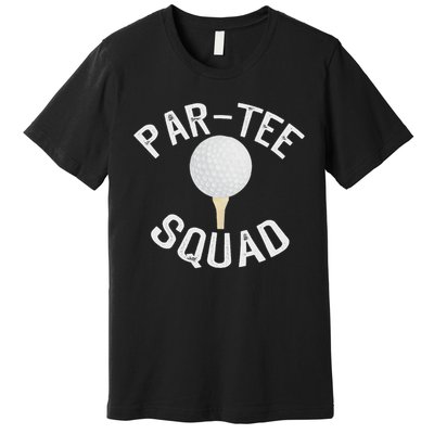 Par Squad Funny Golf Design For Golf Lovers Premium T-Shirt