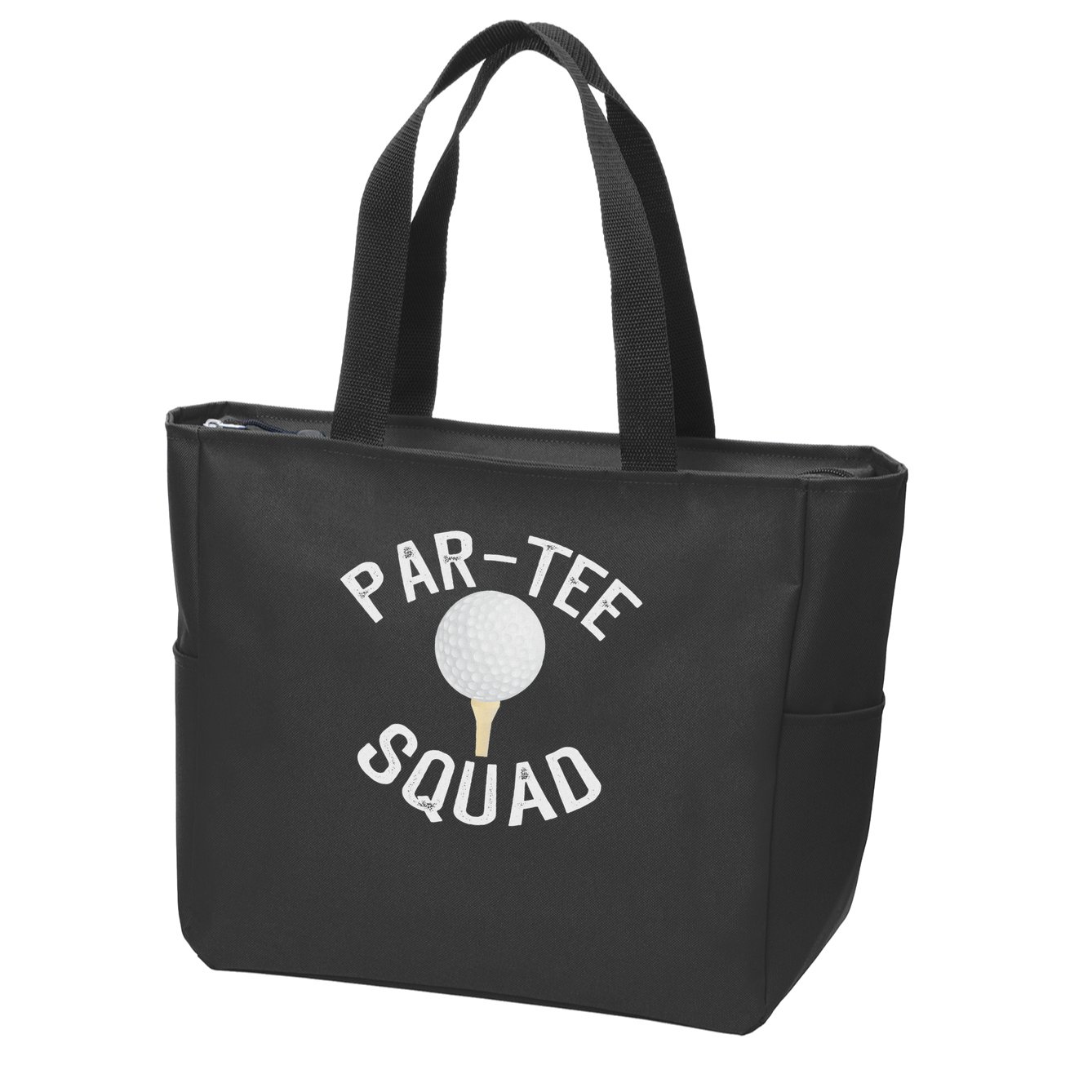 Par Squad Funny Golf Design For Golf Lovers Zip Tote Bag