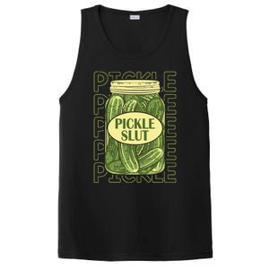 Pickle Slut Funny Pickle Slut Who Loves Pickles Apaprel PosiCharge Competitor Tank