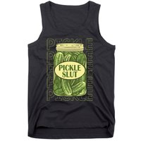 Pickle Slut Funny Pickle Slut Who Loves Pickles Apaprel Tank Top