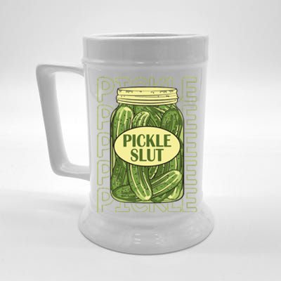 Pickle Slut Funny Pickle Slut Who Loves Pickles Apaprel Beer Stein