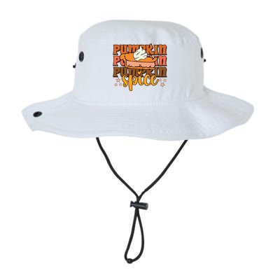 Pumpkin Spice Fall Vibes Autumn Season Thanksgiving Pumpkin Spice Funny Legacy Cool Fit Booney Bucket Hat