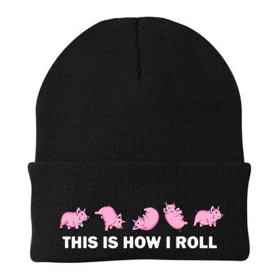 Pig Swine Farm Animal Funny This Is How I Roll Pig Beanie