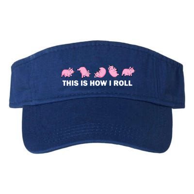 Pig Swine Farm Animal Funny This Is How I Roll Pig Visor