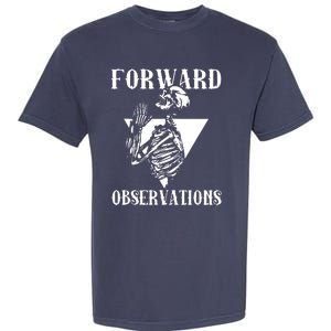 Praying Skeleton Forward Observation Garment-Dyed Heavyweight T-Shirt