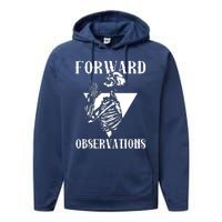 Praying Skeleton Forward Observation Performance Fleece Hoodie