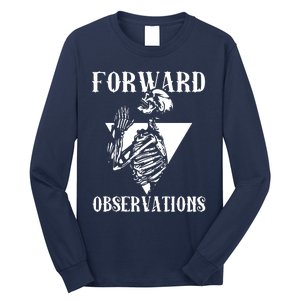 Praying Skeleton Forward Observation Long Sleeve Shirt