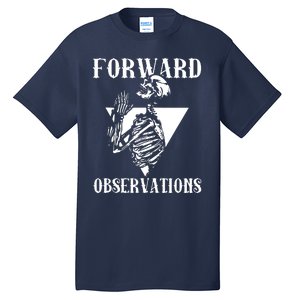 Praying Skeleton Forward Observation Tall T-Shirt