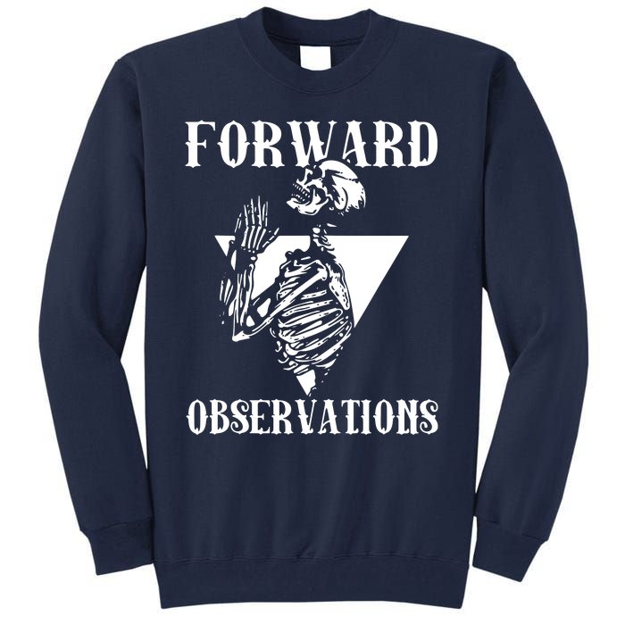 Praying Skeleton Forward Observation Tall Sweatshirt