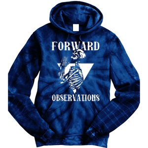 Praying Skeleton Forward Observation Tie Dye Hoodie