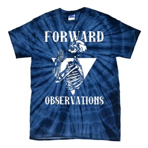 Praying Skeleton Forward Observation Tie-Dye T-Shirt