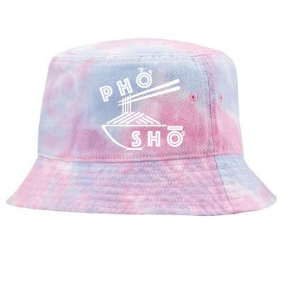 Pho Sho Funny Tie-Dyed Bucket Hat