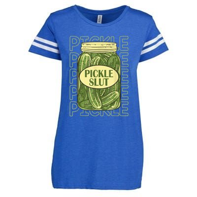 Pickle Slut Funny Pickle Slut Who Loves Pickles Enza Ladies Jersey Football T-Shirt