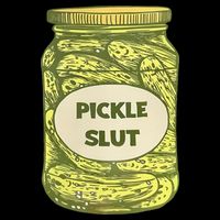 pickle slut funny canned pickles USA-Made Doggie Bandana