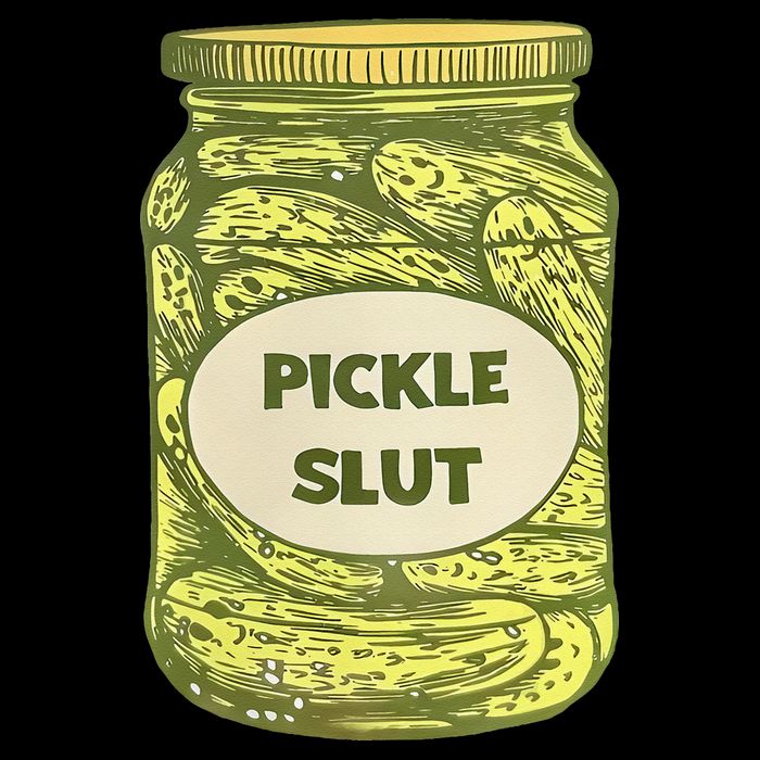 pickle slut funny canned pickles USA-Made Doggie Bandana