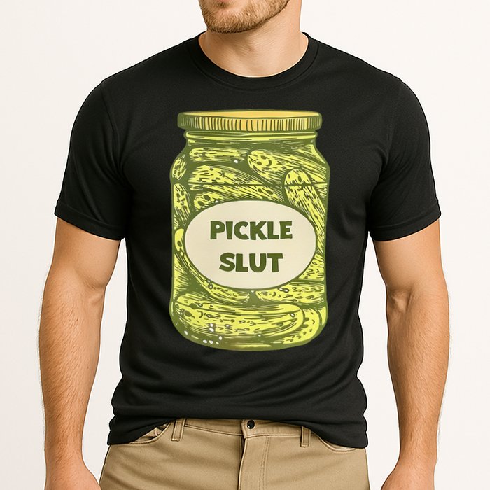 pickle slut funny canned pickles Cooling Performance Crew T-Shirt