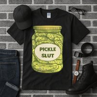 pickle slut funny canned pickles Tall T-Shirt