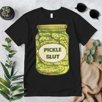 pickle slut funny canned pickles Premium T-Shirt