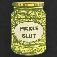 pickle slut funny canned pickles Golf Towel