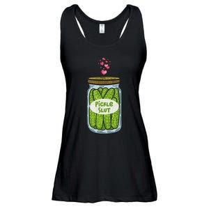 Pickle Slut For Dill And Pickle Lover Ladies Essential Flowy Tank