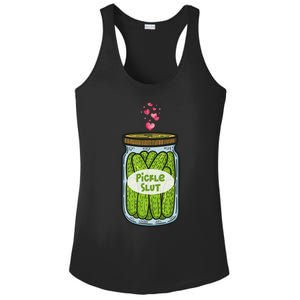 Pickle Slut For Dill And Pickle Lover Ladies PosiCharge Competitor Racerback Tank