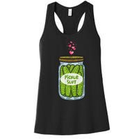 Pickle Slut For Dill And Pickle Lover Women's Racerback Tank