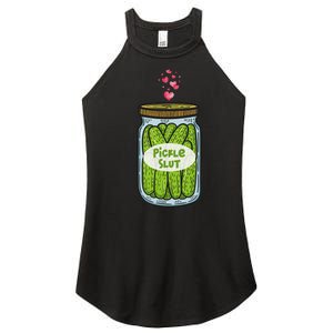 Pickle Slut For Dill And Pickle Lover Women's Perfect Tri Rocker Tank