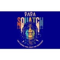 Papa Squatch Funny Bigfoot Papa Fathers Day Sasquatch Gift Bumper Sticker