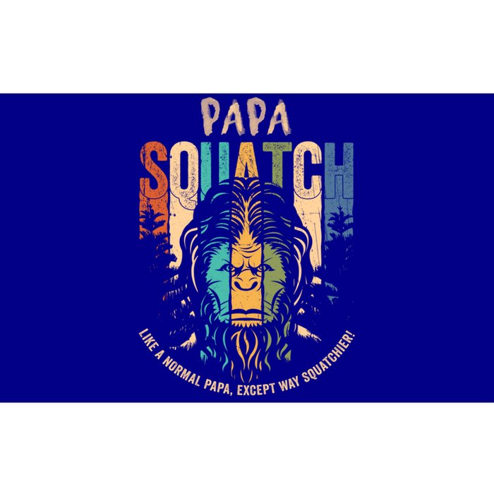 Papa Squatch Funny Bigfoot Papa Fathers Day Sasquatch Gift Bumper Sticker