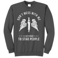 Phlebotomist Shirts For A Phlebotomist Tall Sweatshirt