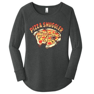 Pizza Smuggler For Pizza Lovers Women's Perfect Tri Tunic Long Sleeve Shirt