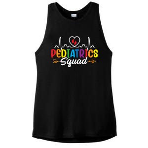 Pediatrics Squad Funny Nursing Pediatrician Doctor Nurse Gift Ladies PosiCharge Tri-Blend Wicking Tank