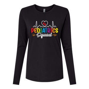 Pediatrics Squad Funny Nursing Pediatrician Doctor Nurse Gift Womens Cotton Relaxed Long Sleeve T-Shirt