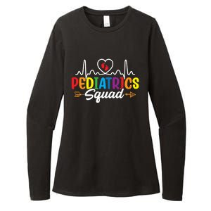 Pediatrics Squad Funny Nursing Pediatrician Doctor Nurse Gift Womens CVC Long Sleeve Shirt