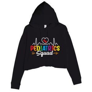 Pediatrics Squad Funny Nursing Pediatrician Doctor Nurse Gift Crop Fleece Hoodie