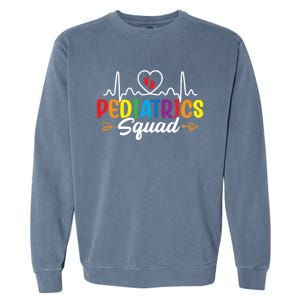 Pediatrics Squad Funny Nursing Pediatrician Doctor Nurse Gift Garment-Dyed Sweatshirt