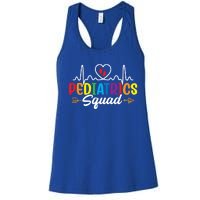 Pediatrics Squad Funny Nursing Pediatrician Doctor Nurse Gift Women's Racerback Tank