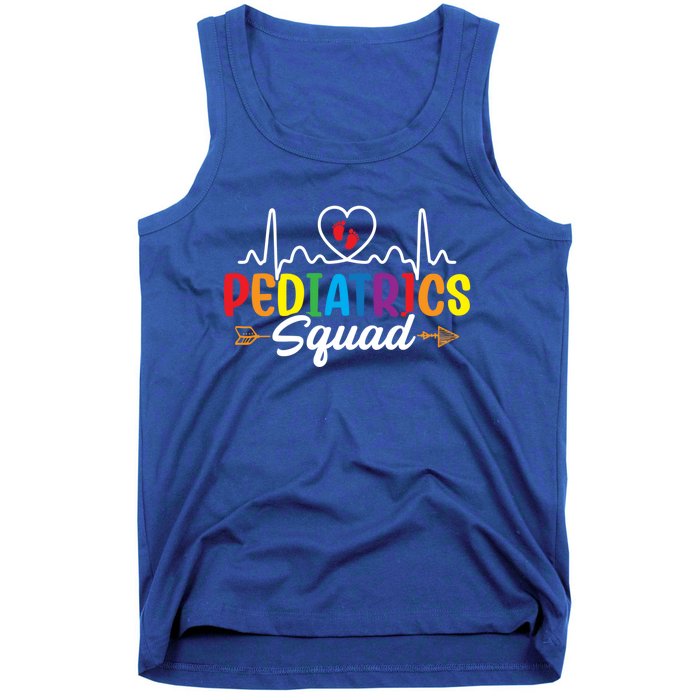 Pediatrics Squad Funny Nursing Pediatrician Doctor Nurse Gift Tank Top