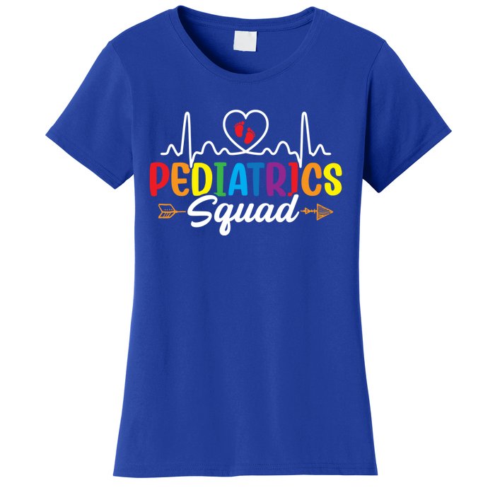 Pediatrics Squad Funny Nursing Pediatrician Doctor Nurse Gift Women's T-Shirt