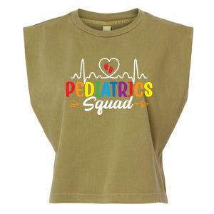 Pediatrics Squad Funny Nursing Pediatrician Doctor Nurse Gift Garment-Dyed Women's Muscle Tee