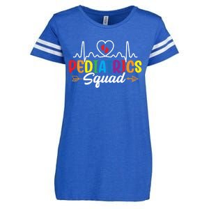 Pediatrics Squad Funny Nursing Pediatrician Doctor Nurse Gift Enza Ladies Jersey Football T-Shirt