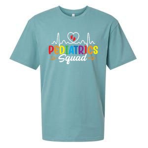 Pediatrics Squad Funny Nursing Pediatrician Doctor Nurse Gift Sueded Cloud Jersey T-Shirt