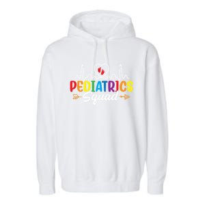 Pediatrics Squad Funny Nursing Pediatrician Doctor Nurse Gift Garment-Dyed Fleece Hoodie