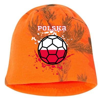 Polska Soccer Funny Kati - Camo Knit Beanie