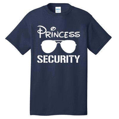 Princess Security Funny Birthday Halloween Party Design Tall T-Shirt