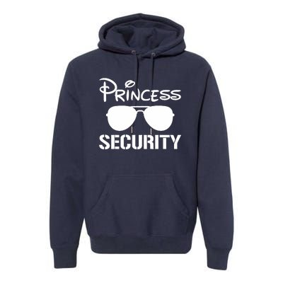 Princess Security Funny Birthday Halloween Party Design Premium Hoodie