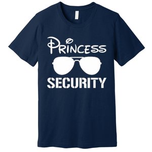 Princess Security Funny Birthday Halloween Party Design Premium T-Shirt